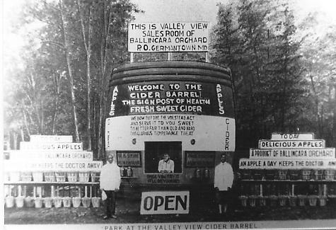 Cider Barrel (photo from 1925)